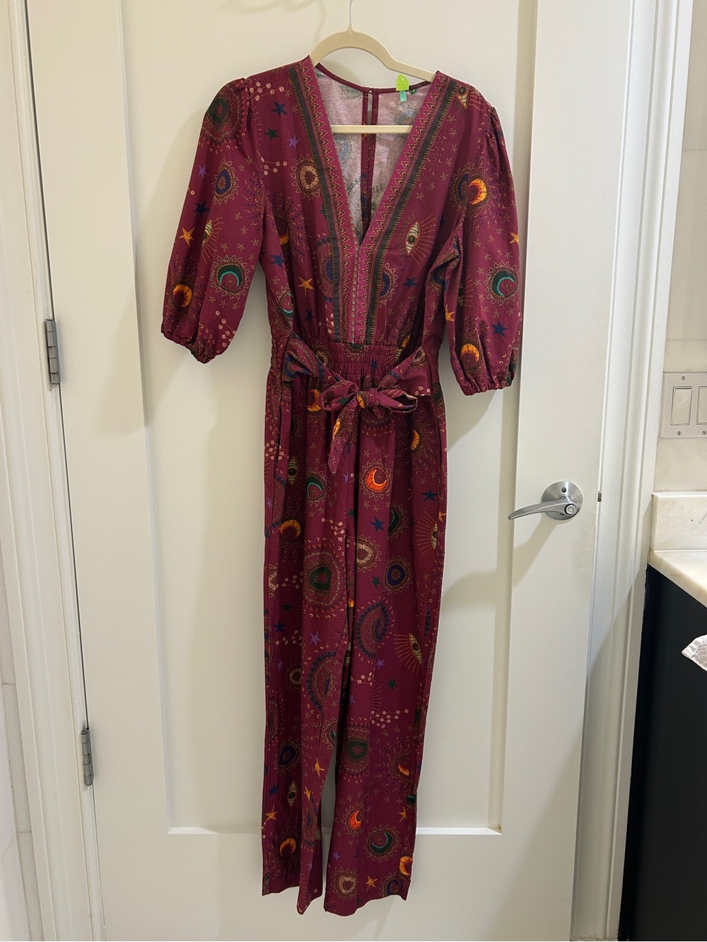 Farm Rio Women’s Printed V-Neck Jumpsuit